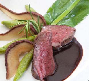 Heimisches Hirschfilet