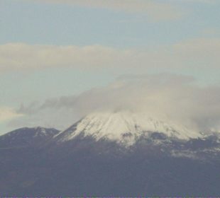 Neuschnee auf dem Vesuv