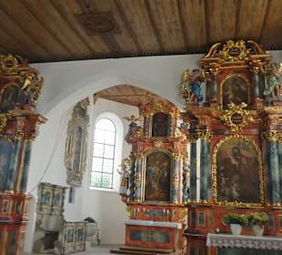 In der Burgkirche St. Michael (Schöllang)