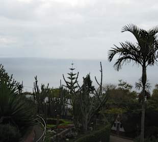 Blick hinunter zum Hafen