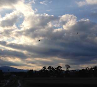 Wolkenstimmung beim Abendspaziergang