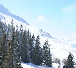 Das Panorama im Schigebiet ist atemberaubend