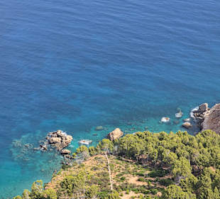 1. Stopp, Blick von der Aussichtsplattform