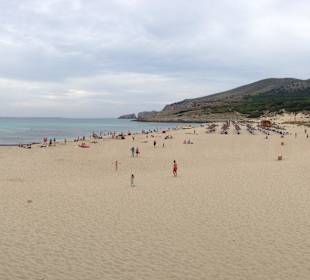 Strand von Cala Mesquida