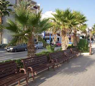 Promenade in Richtung Rethymnon