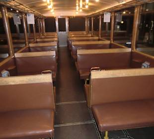 Nostalgie pur in den alten Wagen