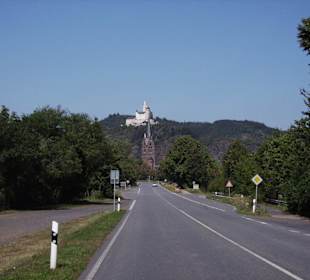 Marksburg, weg von Boppard nach Rhens