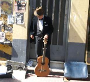 Tango in San Telmo mit Gitarre