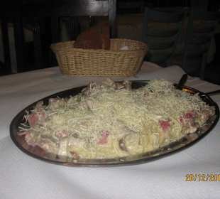Spaghetti mit Hänschen für 3 Tage, 1 Person Portion