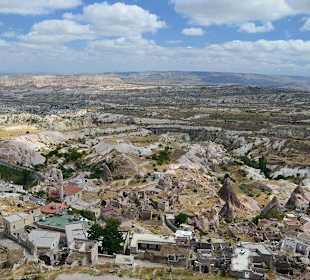 Widok ze Wzgórza Uchisar