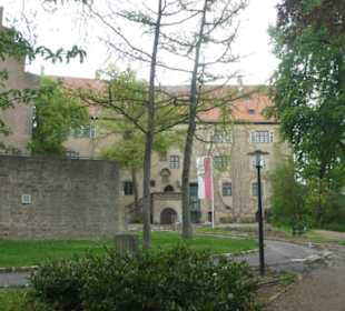Unterwegs auf dem Gelände von Schloss Aschach