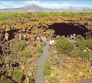 Höhlen und weiße Krebse