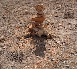 Unterwegs die Aussicht