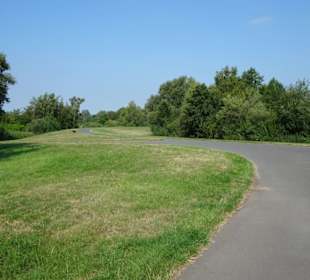 Tour durch den sommerlichen Park Links der Weser