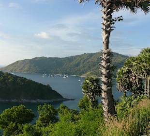 Schöner Ausblick im Süden Phukets