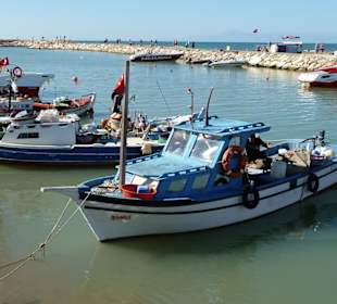 Der neue Hafen von Colakli 5 Monate später