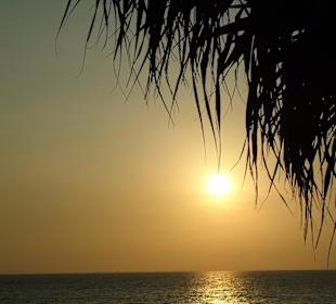 Sonnenuntergang am Strand