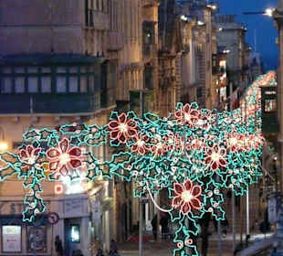 Weihnachten 2008 in Valletta
