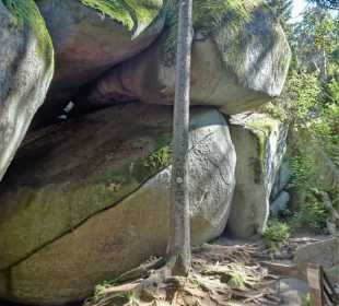 Rundgang durch das Felsenlabyrinth Luisenburg