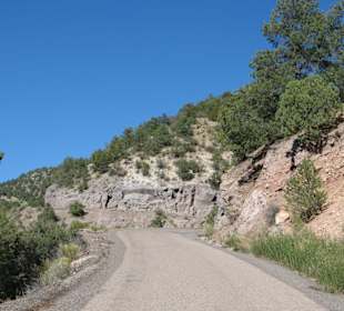 Anfahrt zur Ghost Town Mogollon