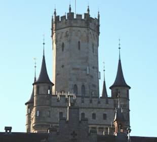 Der Hauptturm Schloss Marienburg