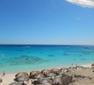 Blick aus Restaurant