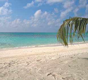 Meerblick vom Strand im Süden