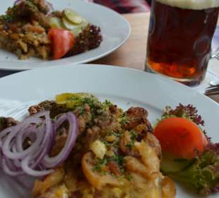Bauernfrühstück mit Brathering