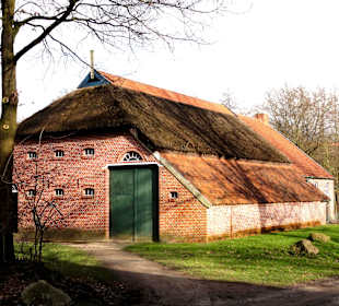 Gebäude des Museumsdorfes Cloppenburg