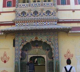 Porta decorata