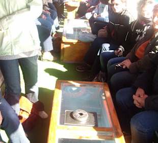 Angebliches Glasbodenboot