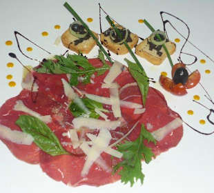 Carpaccio von Kalbfilet