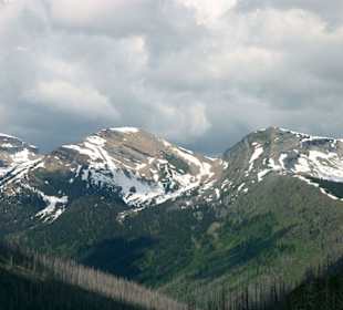 Berg im Glacier National Park