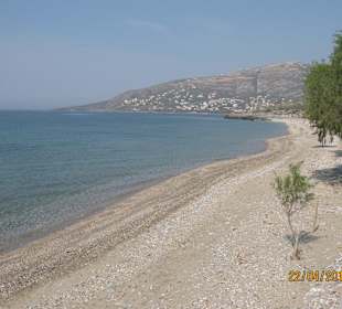 Strand Nireos Küste