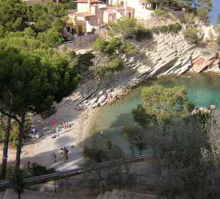 Badebucht Cala Fornells