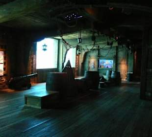 Innenräume des Aquariums