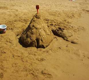 Voll hohe Türme werden gebaut