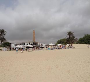 Blick auf das Restaurant Perola d´Chaves
