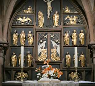 Die evangelische Marienkirche von Gelnhausen