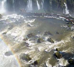 Wasserfälle, Blick auf bras. Seite