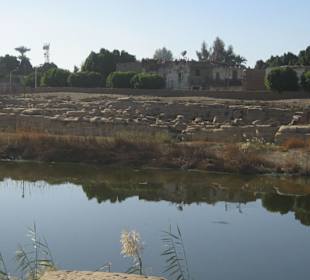 Karnak Komplex, im Tempel Mut