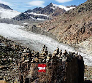 Nahe der Braunschweiger Hütte 