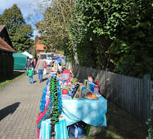 Verkauf auf dem Kartoffelmarkt