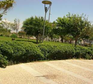 Evrenseki an der Promenade entlang