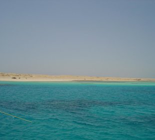Blick vom Boot auf Mahmya