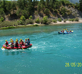Aussicht beim Mittagessen