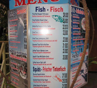 Restaurant Ngoc Lai - Speisekarte