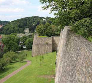 Starke Mauern der Sparrenburg