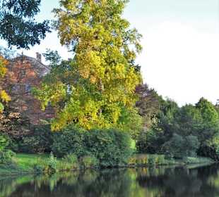 Rundgang durch den herbstlichen Schlosspark
