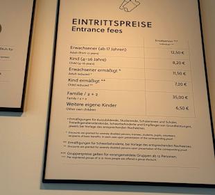 Eintrittspreise
